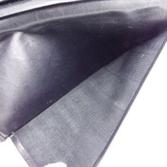 Chanel Wallet Purse Bifold Black Woman unisex Authentic Used T7384 - Picture 8 of 8